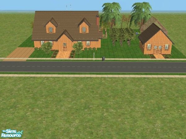 Sims 2 — Livingston by nycbutterfly0923 — A small country home, just 1 bedroom, 1 bath. Perfect for a single sim or