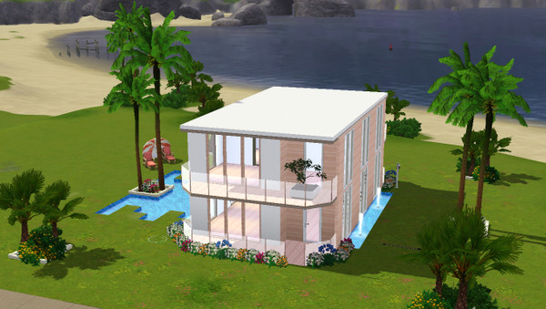 Sims 3 — Update Modern House by taxa08 — The new update!If you have a modern sim this is the perfect house for him. Take