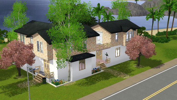 Sims 3 — Update Rustic House by taxa08 — The new update! The spring is the best season and your sim can enjoy it in this