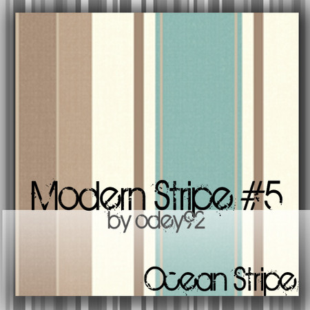Sims 3 — Ocean Stripe by Odey92 — A 5th, and possibly final, set of vertical modern stripes for your home. This final set