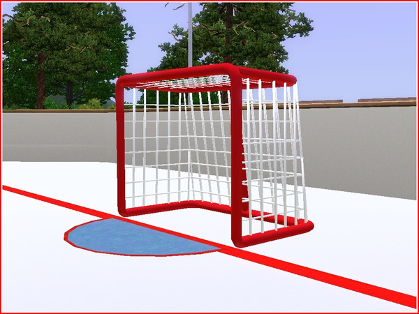 Sims 3 — But de Hockey G Marke by lilliebou — You can find this decoration under Miscellaneous decor for 150 simoleons.