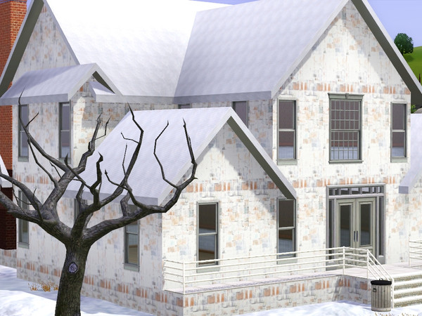 Sims 3 — Snow House by By_HunteR — Snow House - By_HunteR @ TSR
