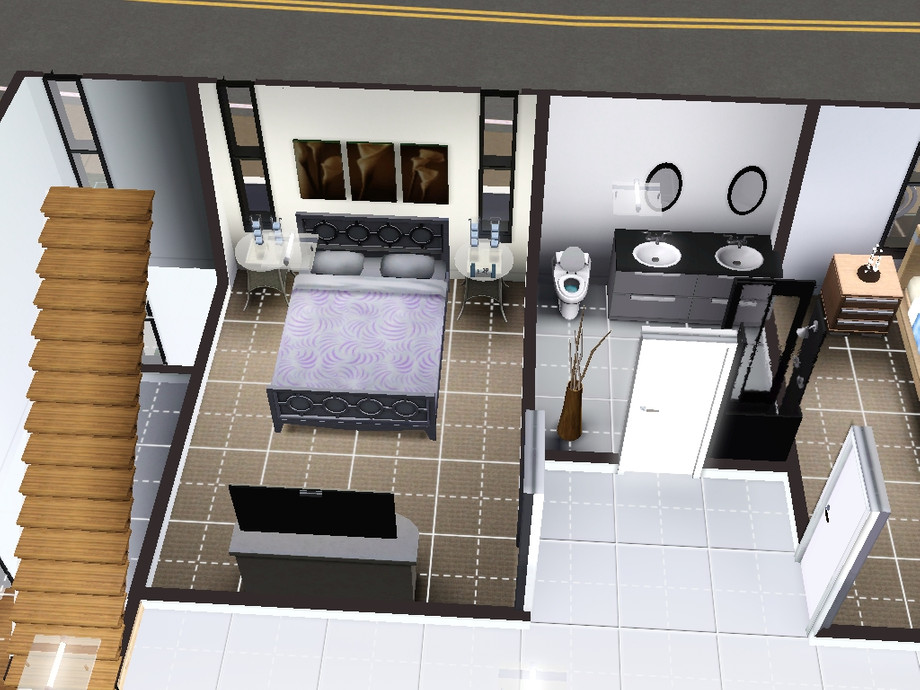 The Sims Resource | Modern 3 Bedroom Home