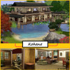 Sims 3 — Kohana by Sembot — An old asian styled house resting on poles in a lake. Carefylly updated with modern