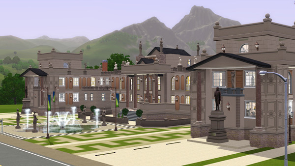 Sims 3 — The Palace by Liugao — Once a bastion of supremacy during the sim colonial times, The Palace is now a