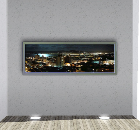 Sims 3 — Lisboa by lutheron — The city of Lisboa at night.