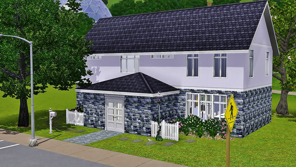 Sims 3 — Shabby Sorta Chic by jnelsontx — This comfy home is furnished and decorated inside and out for quick move in.