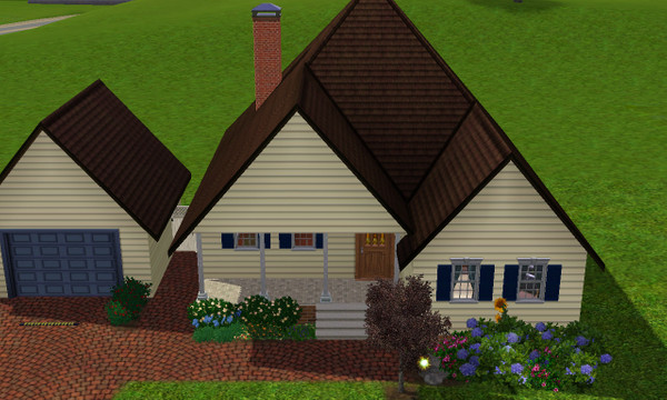 Sims 3 — Rancher haven by mingly — 2br, 1ba rancher