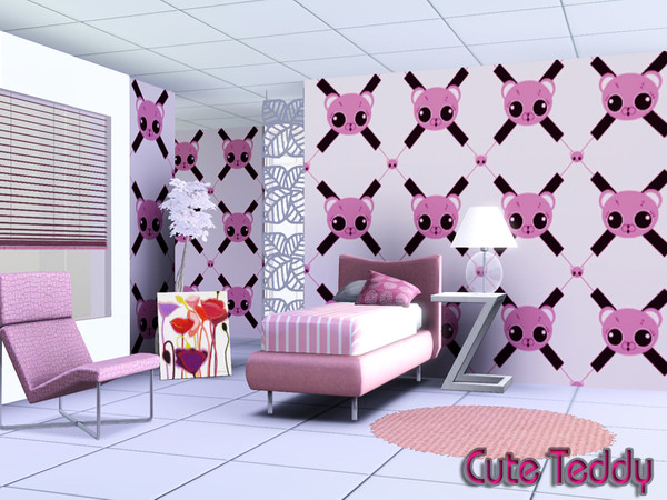 Sims 3 — Cute Teddy by TSR Archive — By Pralinesims /under Theme