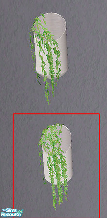 Sims 2 — the laden - wall plant by steffor — 