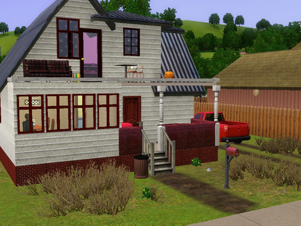 Sims 3 — City Living by Methadone_Pretty — A 3 Bedroom house thats a little on the junky side. Its perfect for the ghetto