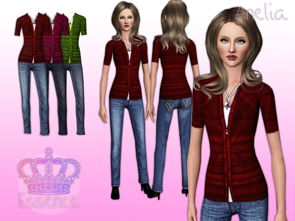 Sims 3 — Anelia by simseviyo — Mesh by lianasims3