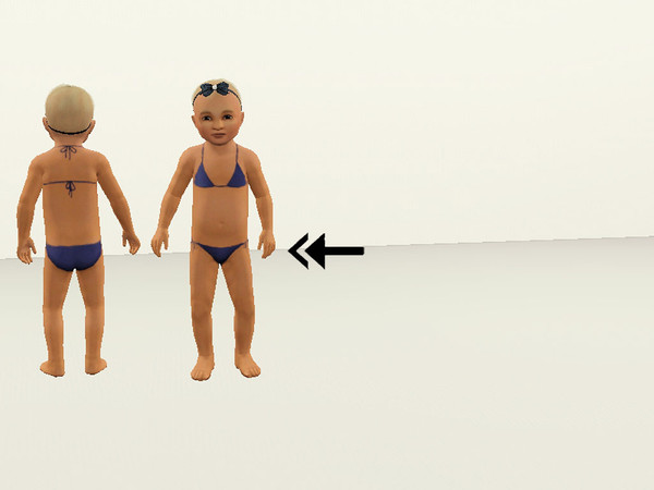 Sims 3 — punie_fpbottom_003 by punie — 3 recolorable areas.