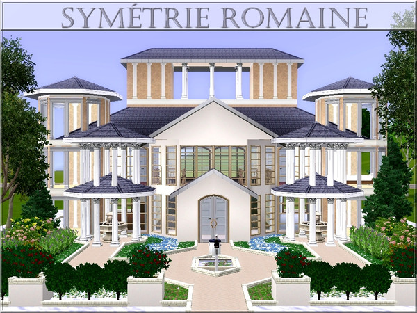 Sims 3 —  by lilliebou — Hi ! Here are some details about this house: First floor: -Two living rooms -Kitchen -Dining