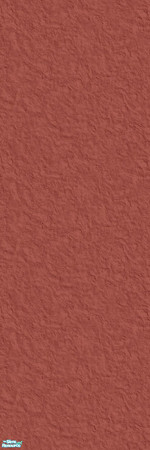 Sims 2 — Studio K Stucco Too 01 - Burnt Coral by StudioKhagerks — 