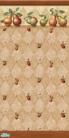Sims 2 — Vintage Kitchen Walls Set - Kitchen Vintage 4 by FrozenStarRo — My best set of walls by far...hope you enjoy it