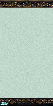 Sims 2 — Seagreen wallpaper by mahtigwess — Seagreen wallpaper with ornate moulding