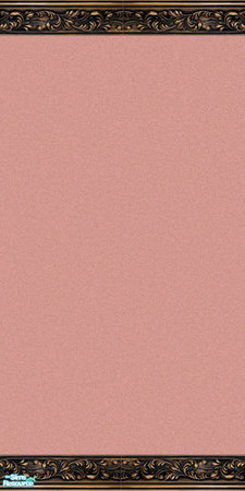 Sims 2 — Salmon wallpaper by mahtigwess — Salmon wallpaper with ornate crown moulding