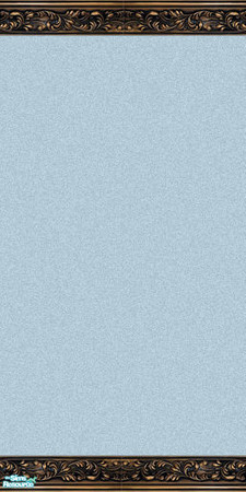 Sims 2 — Light Blue wallpaper by mahtigwess — Light blue wallpaper with ornate oulding