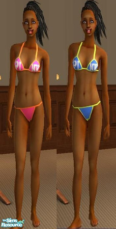 Sims 2 — VS PINK 07  by Rabmonk — based off of a bikini in the victoria's secret 2007 catalog