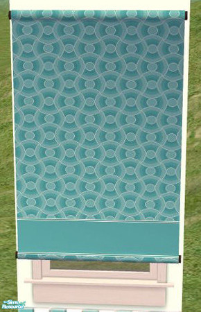 Sims 2 — Casual Bathroom Blue - shade by tamaki — Mesh by Sims2Play
