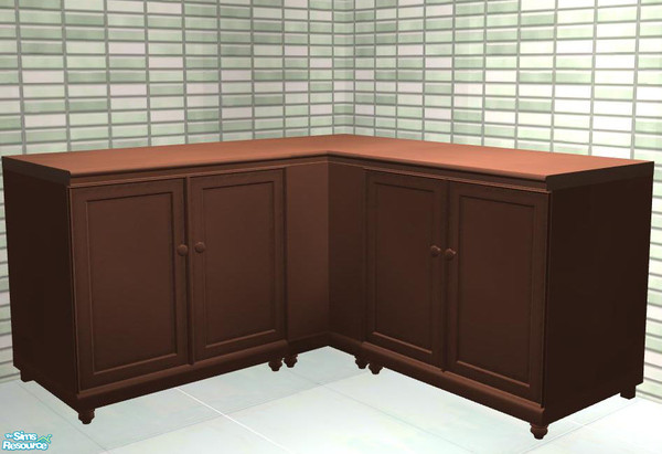 Sims 2 — PB Bathroom Recolor Honey - Counter 01 by ShinoKCR — We have uploaded new recolors to match the new meshes 