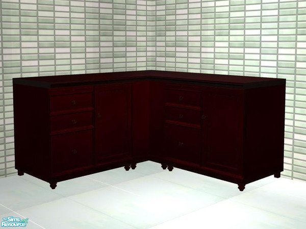 Sims 2 — PB Bathroom Recolor Honey - Countertop black Counter 02 by ShinoKCR — You can mix and match now all colors We