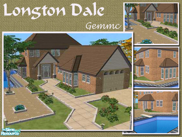 Sims 2 — Longton Dale by gemmc — Hope you enjoy using this house as I did creating it!!