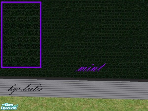 Sims 2 — leslie_celtic design roof 9 by peepers42 — different design and cool colors that stand out