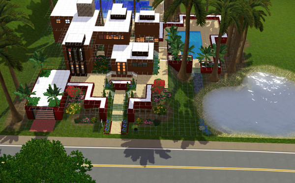 Sims 3 — Thugz Mansion by Sangre_De_Muerte — Thugz Mansion