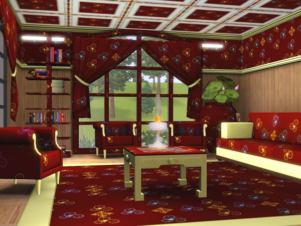 Sims 3 — marcorse_festivelights by marcorse — A simple repeat pattern with a xmas feel