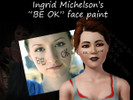 Sims 3 — BeOK Face Paint by sweetmilana — Hi all, in case you couldn't tell, I seriously heart Ingrid Michelson she one