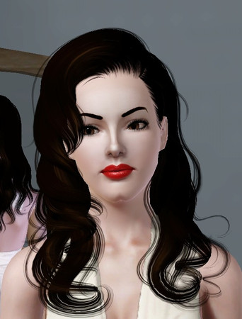 Sims 3 — Rose McGowan by Lustuuu — I think she's beautiful, so I really wanted to try to make my Rose McGowan sims. Enjoy