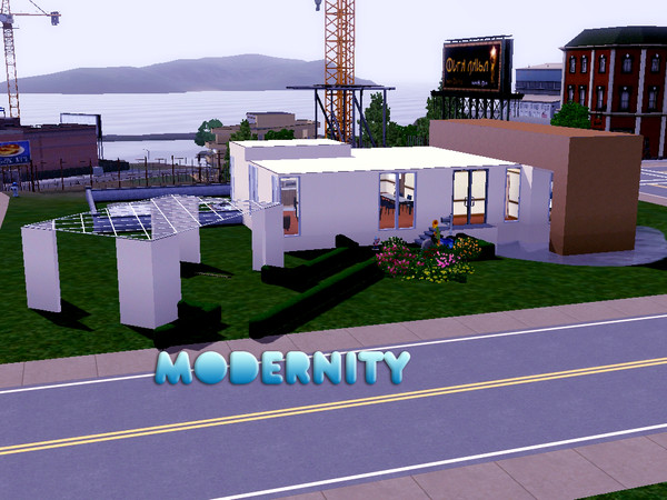 Sims 3 — Modernity by o0simon0o — Your single or you have somebody. You don't have children and don't want to have some.