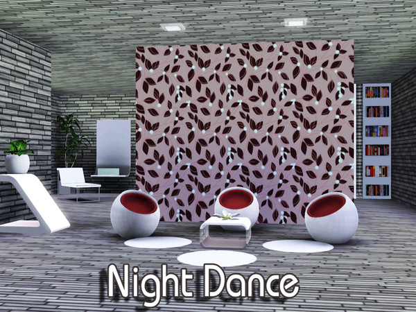 Sims 3 — Night Dance by TSR Archive — By Pralinesims /under Theme