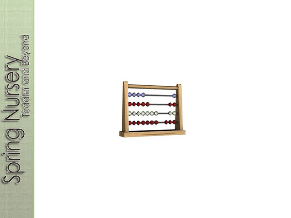 Sims 3 — Spring Nursery Abacus by Angela — Spring Nursery Abacus. Made by Angela@TSR (2010) Please don't clone my meshes