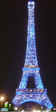 Sims 2 — blue paris by privileged18 — blue