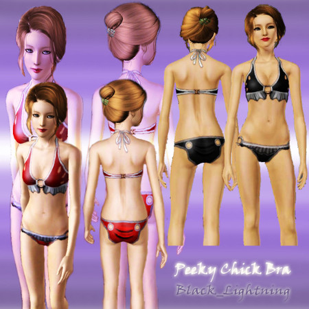 Sims 3 — Peeky Chick Bra by ierleon — this is a very sexy bra that can be use as a swim wear or a sleepwear. please