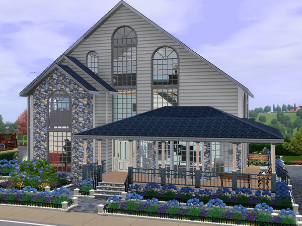 Sims 3 — 446 Ocean Ave. by Ayafox — two bedrooms 1 1/2 bath