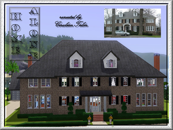 Sims 3 — Home Alone House by Cerulean Talon — Kevin will feel right at home - alone - in this spacious replica of the