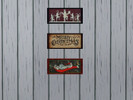 Sims 3 — Framed Christmas Signs by samusa06 — Some Seasonal Signs for your festive Decor. Created by Samusa06
