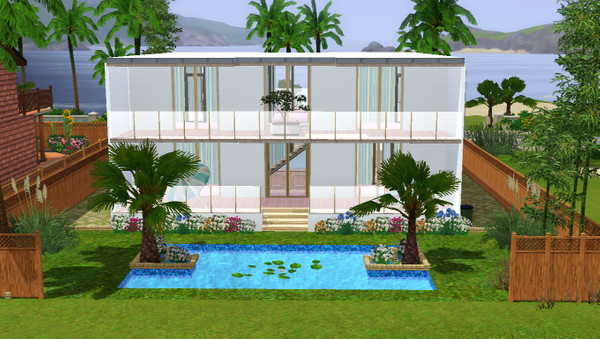 Sims 3 — Laguna by taxa08 — Laguna it is a modern house by the beach. Buy this house and enjoy the pool, the garden and