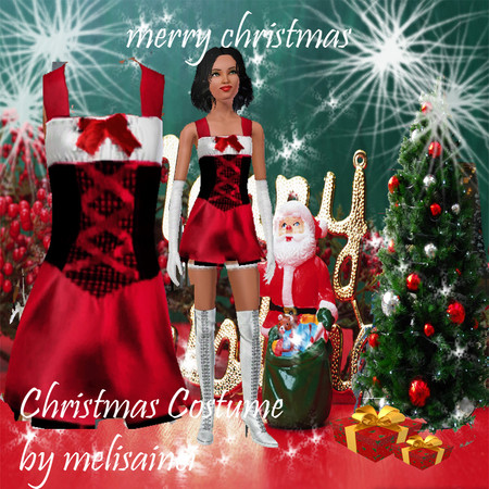 Sims 3 — Christmas Costume by melisa_inci — its game mesh
