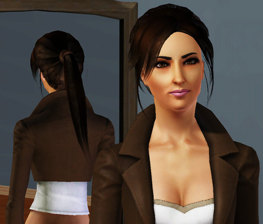 Sims 3 — Samantha Gomez by iAmSammyG — Hello! Since this is my first contribution on TSR, I figured I'd create a Sim in