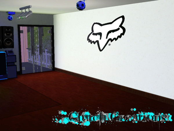 Sims 3 — Fox Head Logo by clutch3547 — Fox Head Logo By:Clutch3547