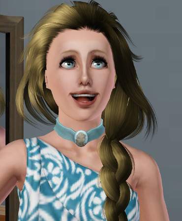 Sims 3 — Luna Lovegood by lind — Luna Lovegood from J.K. Rowling's Harry Potter books. A friendly Ravenclaw known for her
