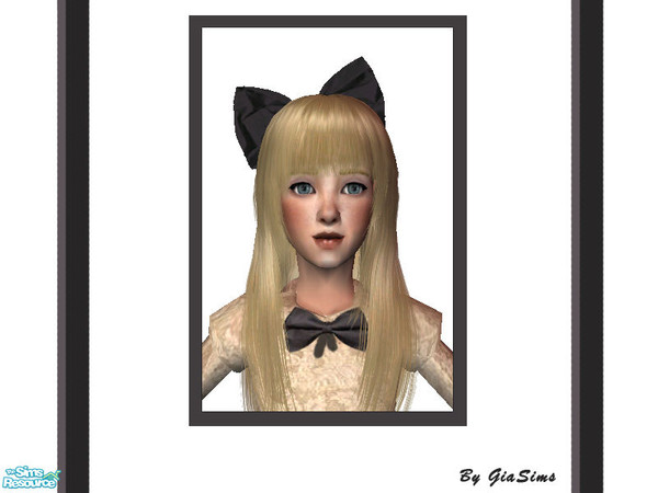 Sims 2 — Matching Bow  by giasims — Matching Bow 