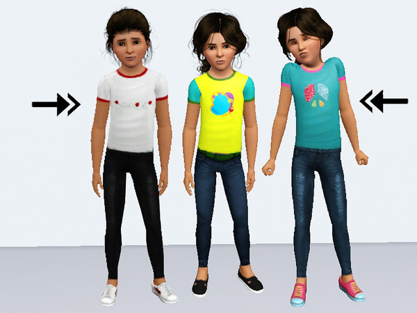 Sims 3 — punie_fctop_053 by punie — 3 recolorable areas.