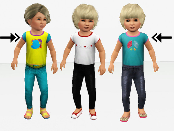 Sims 3 — punie_fptop_006 by punie — 3 recolorable areas.