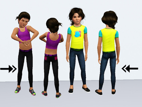 Sims 3 — punie_fcbottom_018 by punie — 3 recolorable areas.